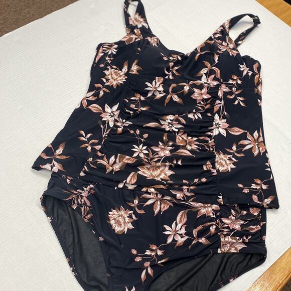 Artesands Om Sara Raphael E-F Cup Underwire Tankini Top size 18+ (b18) NWOT - Picture 10 of 12